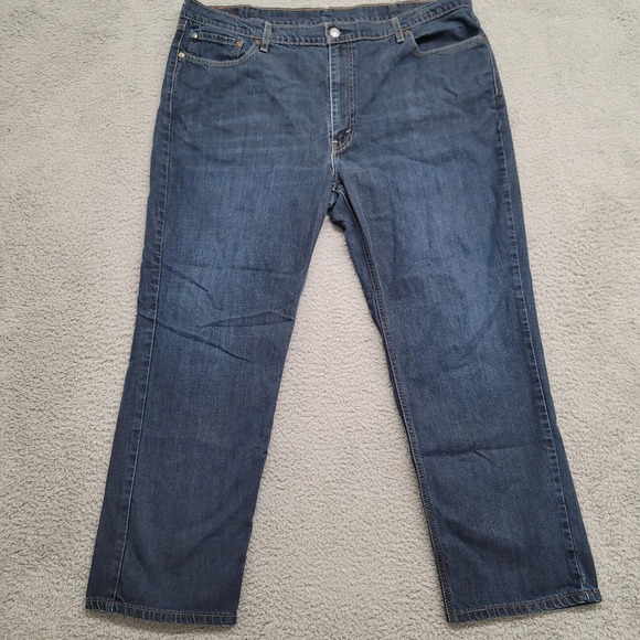 Levi's Jeans Mens 42x30 Blue Denim 541 Athletic Fit Straight Casual Logo Pockets - Picture 1 of 16